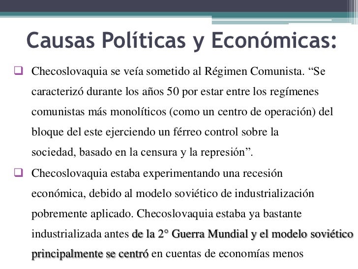 La primavera de praga final