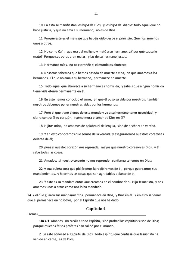 La Primera EpíStola De Juan