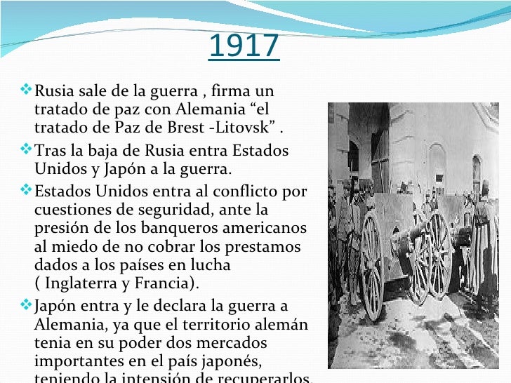 Porque España No Entro En La Primera Guerra Mundial