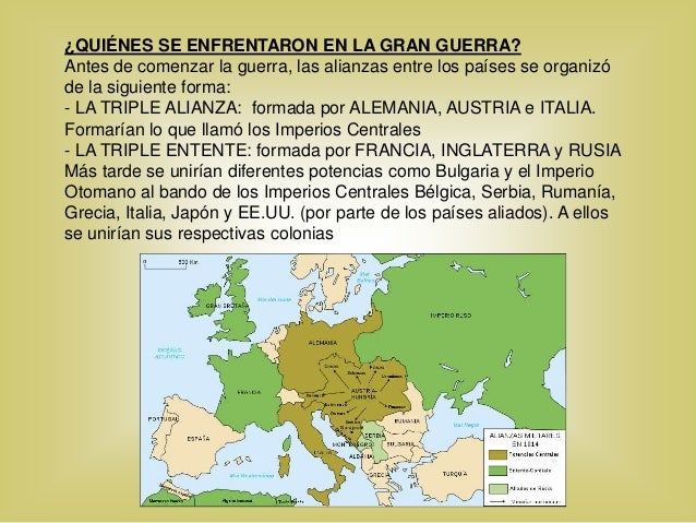 La primera guerra mundial