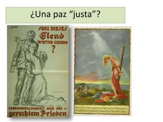 ¿Una paz “justa”?
 