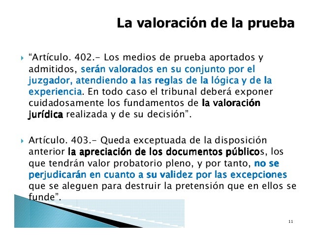 La prueba documental proceso civil df