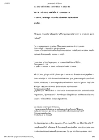 La psicología del dinero, aprende a mejorar tu relacion con el dinero | PDF