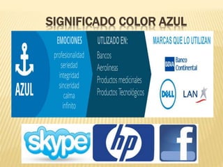 La psicologia del color | PPTX