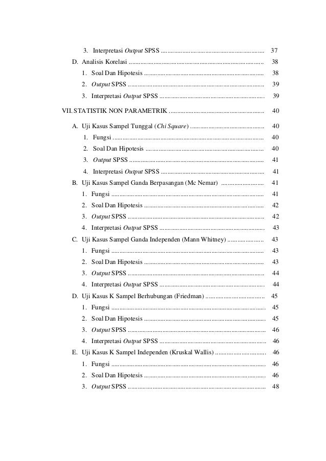 Contoh laporan statistika dan komputasi