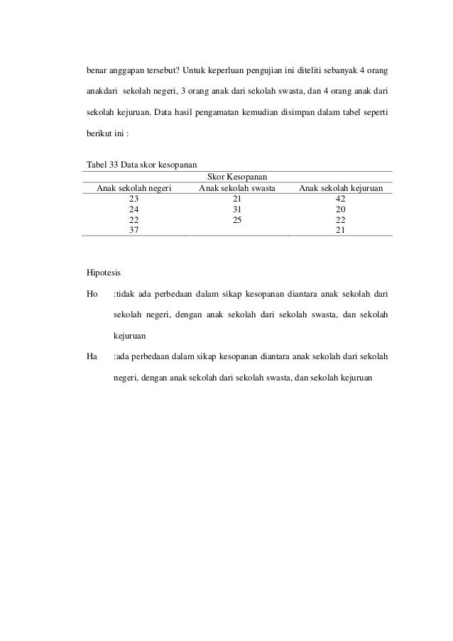 Contoh laporan statistika dan komputasi