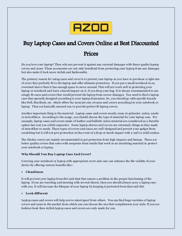 laptop cases online