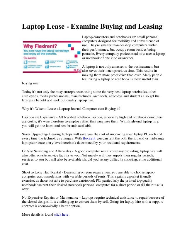 leasing laptops vs buying
