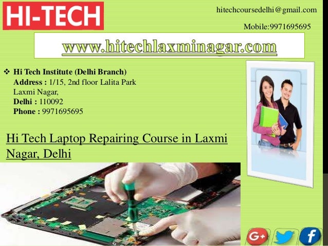  Laptop repairing course in laxmi nagar delhi
