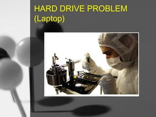 HARD DRIVE PROBLEM
(Laptop)

 