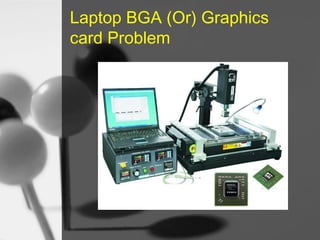 Laptop BGA (Or) Graphics
card Problem

 