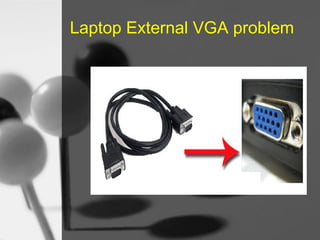 Laptop External VGA problem

 