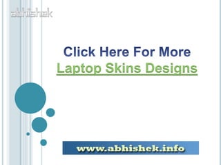 Laptop Skins Designs
 