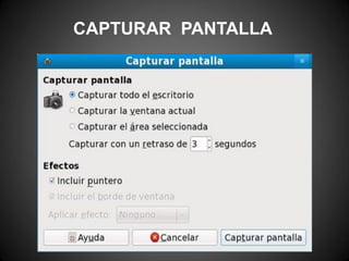 CAPTURAR PANTALLA
 