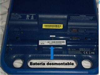 Batería desmontable
 