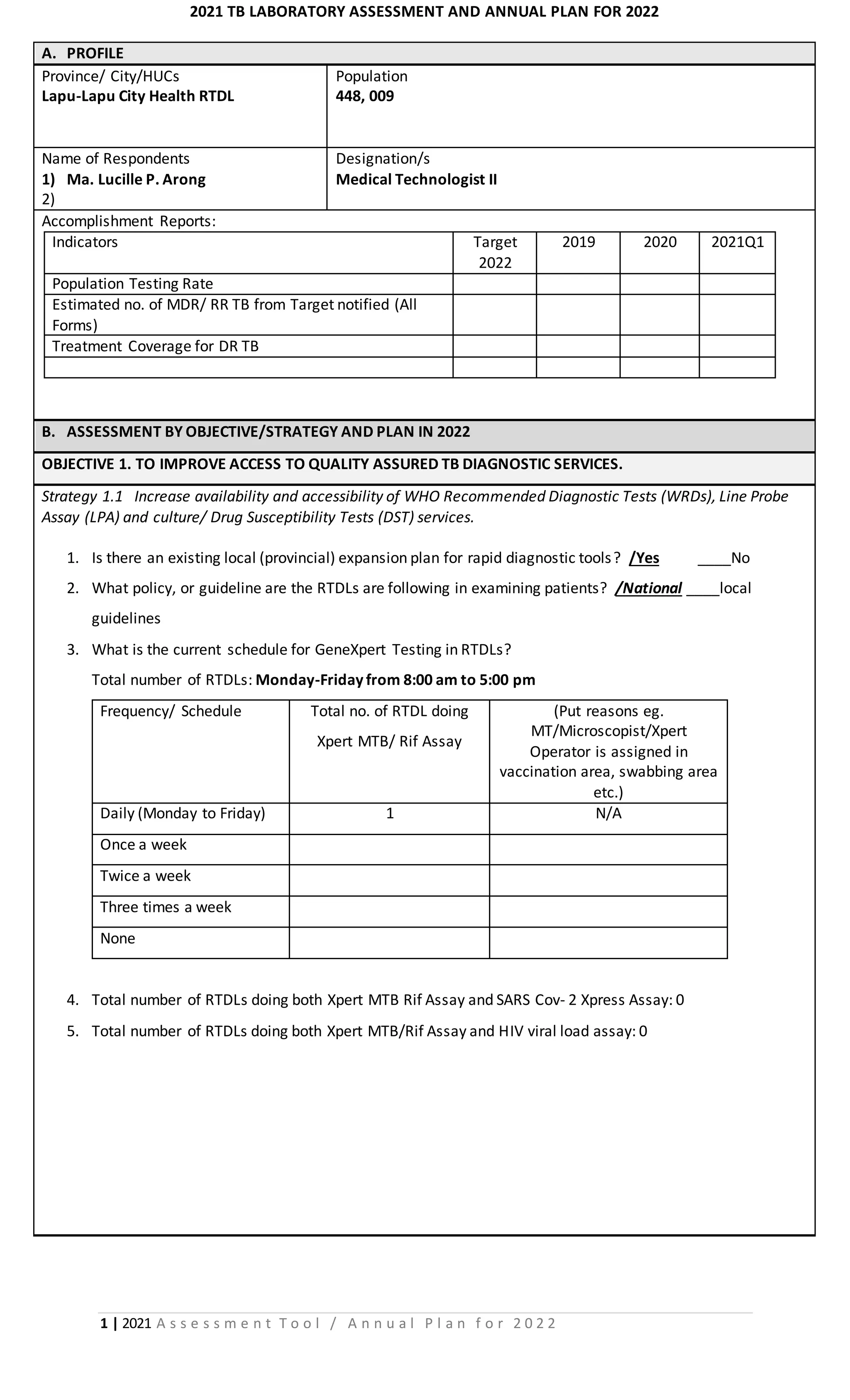 Lapu lapu city assessment tool | DOCX