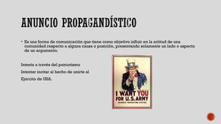  Es una forma de comunicación que tiene como objetivo influir en la actitud de una
comunidad respecto a alguna causa o po...
