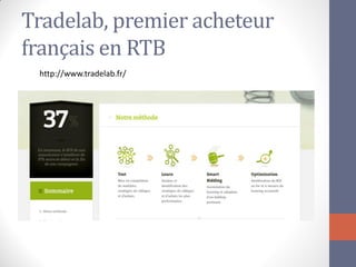 Tradelab, premier acheteur français en RTB 
http://www.tradelab.fr/  