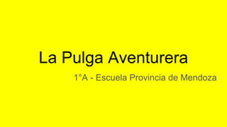 La Pulga Aventurera
1°A - Escuela Provincia de Mendoza
 