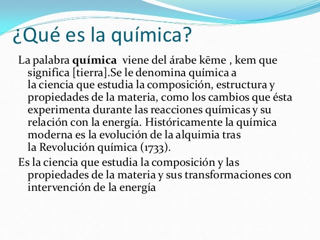 La++quã mica+la+tecnologãa+y+tu