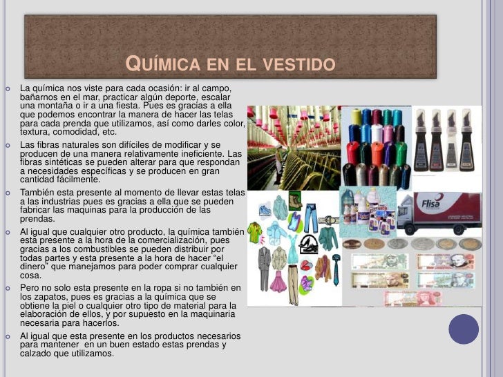 LA QUIMICA EN LA VIDA COTIDIANA