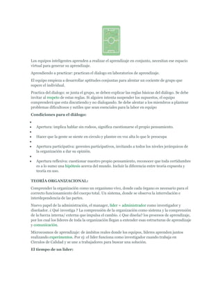 La Quinta Disciplina: Peter Senge