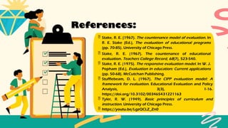 LAQUINTA_EDEN_CURRICULUM EVALUATION MODELS.pptx