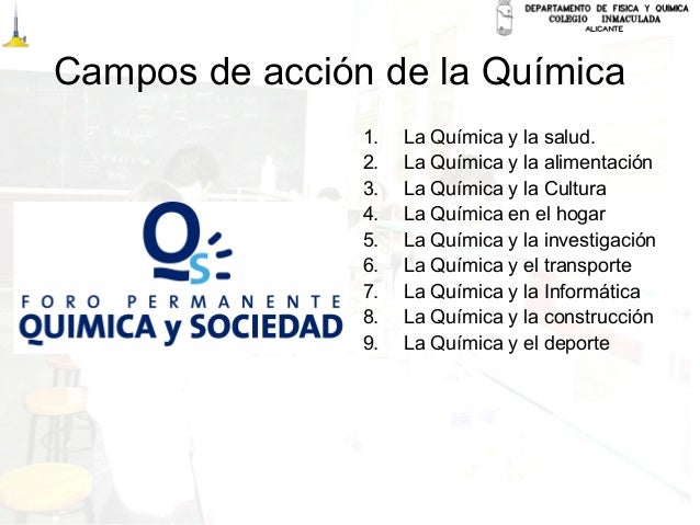 La química y la vida