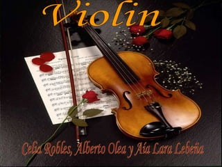Celia Robles, Alberto Olea y Aía Lara Lebeña Violin 
