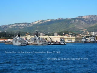 Enseigne de vaisseau Jacoubet (F 794)
Patrouilleur de haute-mer Commandant Birot (F 796)
 