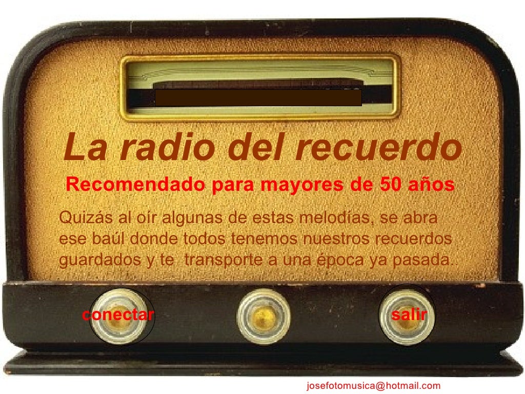 La radio del recuerdo