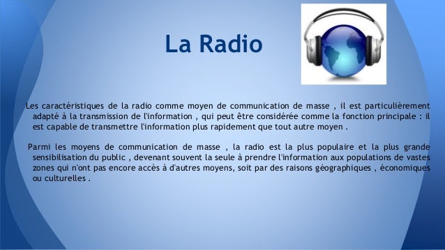 La radio