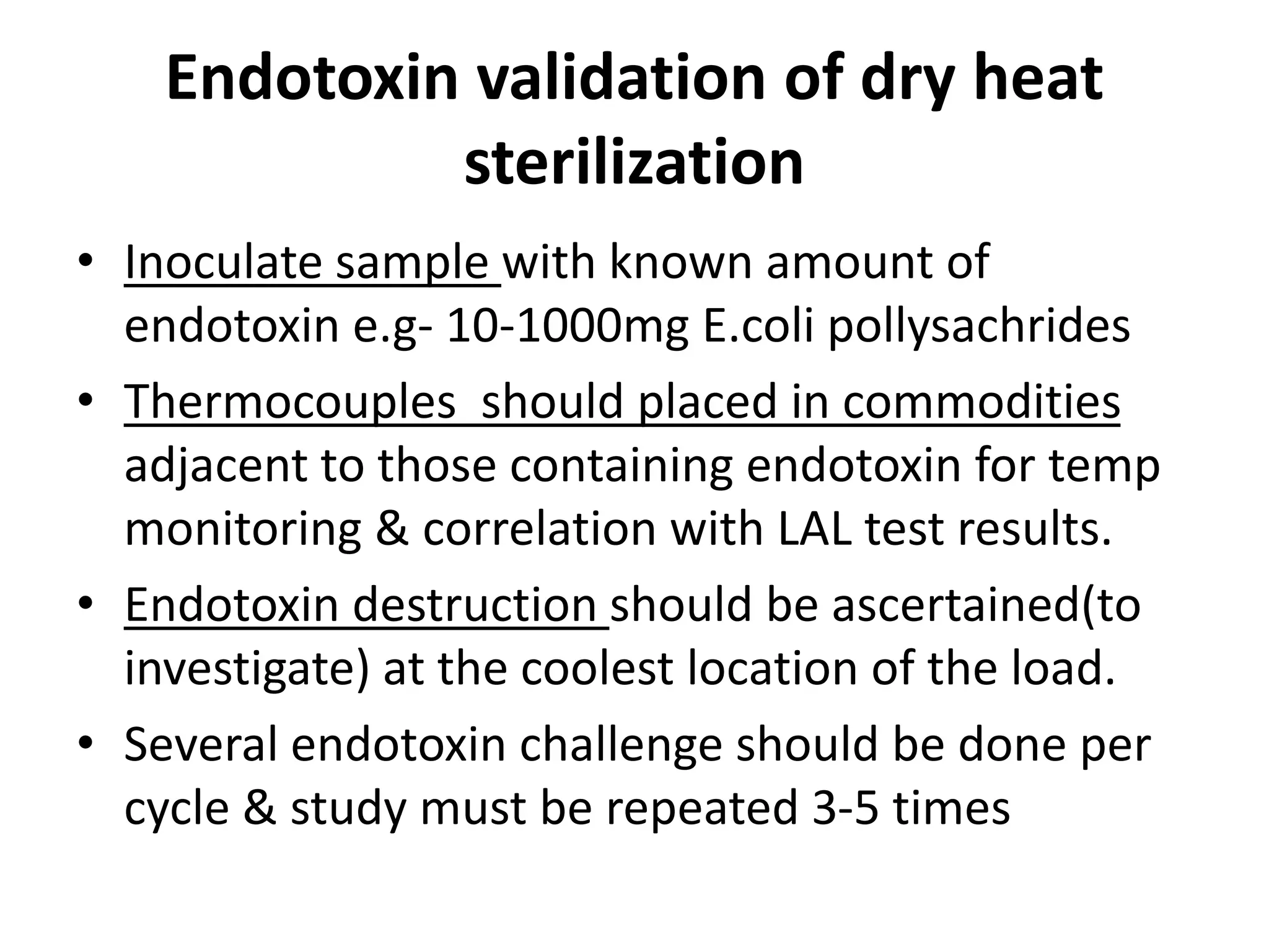 validation of Sterilization process | PPTX
