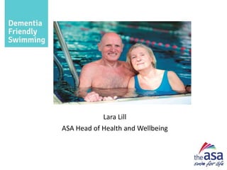 Lara Lill
ASA Head of Health and Wellbeing
 