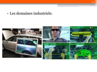 12

• Les domaines industriels:

 