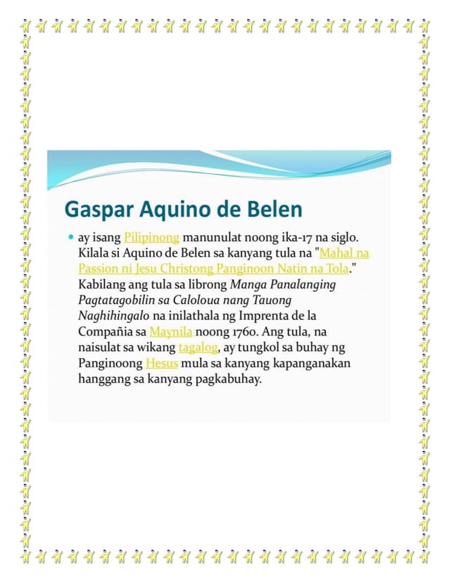 MGA NATATANGING PILIPINO SA IBA'T IBANG LARANGAN | PDF