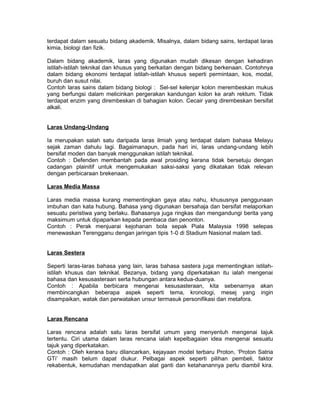 Laras bahasa | PDF