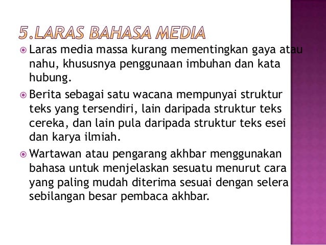 Laras bahasa (slideshare 1) Laras bahasa (slideshare 1)