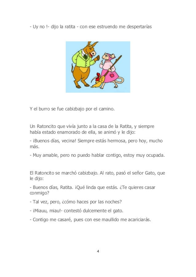La ratita presumida