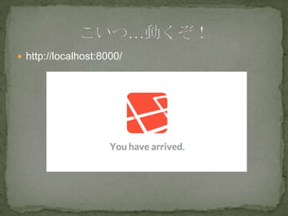  http://localhost:8000/
 