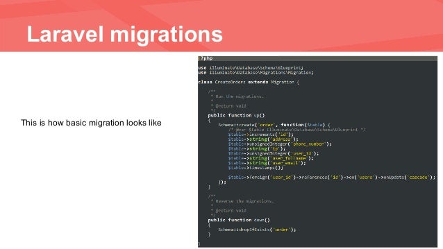 Laravel presentation by Arturs Lataks