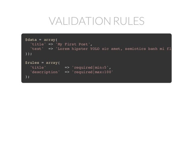 Laravel 101