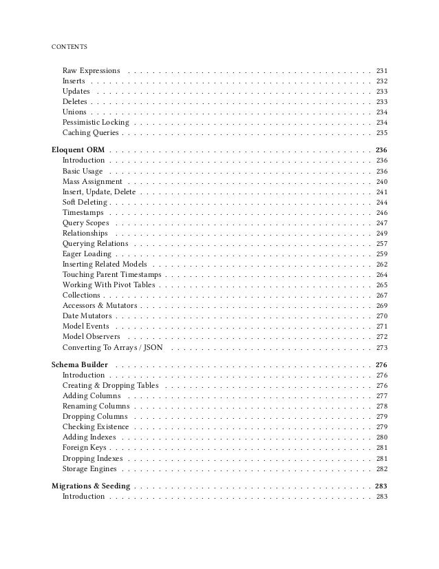 Laravel 4 Documentation