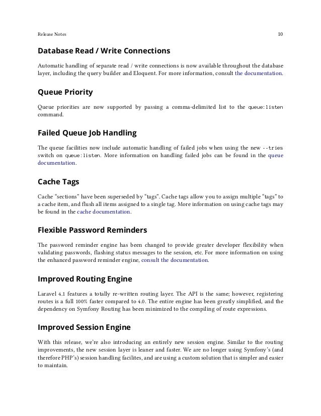 laravel 4 documentation