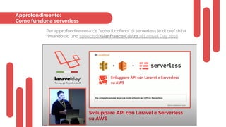 [Laravel Day 2022] Deploy di Laravel su AWS Lambda (from Zero to Hero).pdf