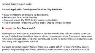 Professional Laravel Development Services for Your Business | PDF ...