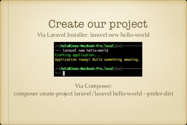 Laravel Forge: Hello World to Hello Production