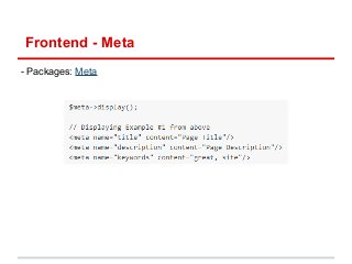 Frontend - Meta 
- Packages: Meta 
 