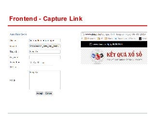 Frontend - Capture Link 
 