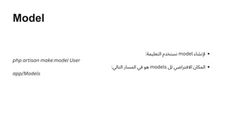 Laravel Migration And Model And How To Use Them | PPT